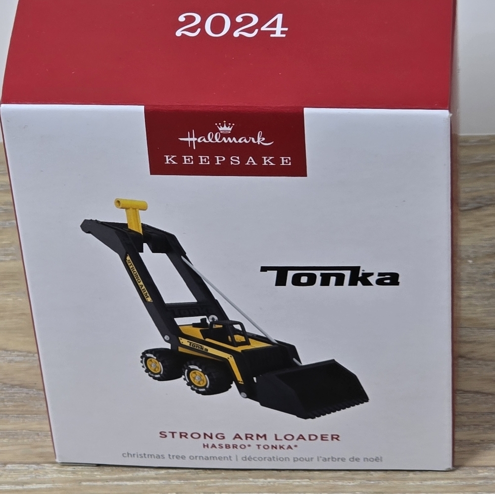 Hallmark Keepsake Ornament 2024 Tonka Strong Arm Loader Hasbro Nwt - Picture 2 of 6
